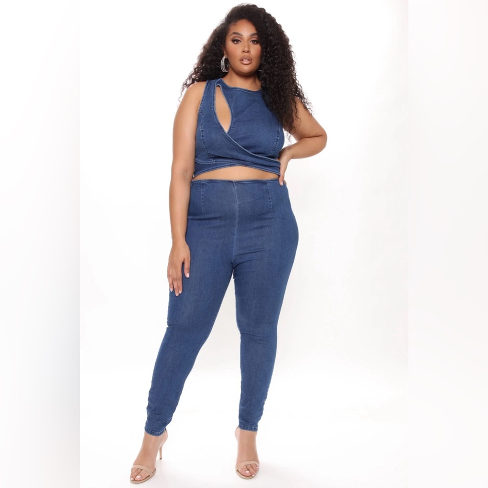 NEW Denim Jumpsuit